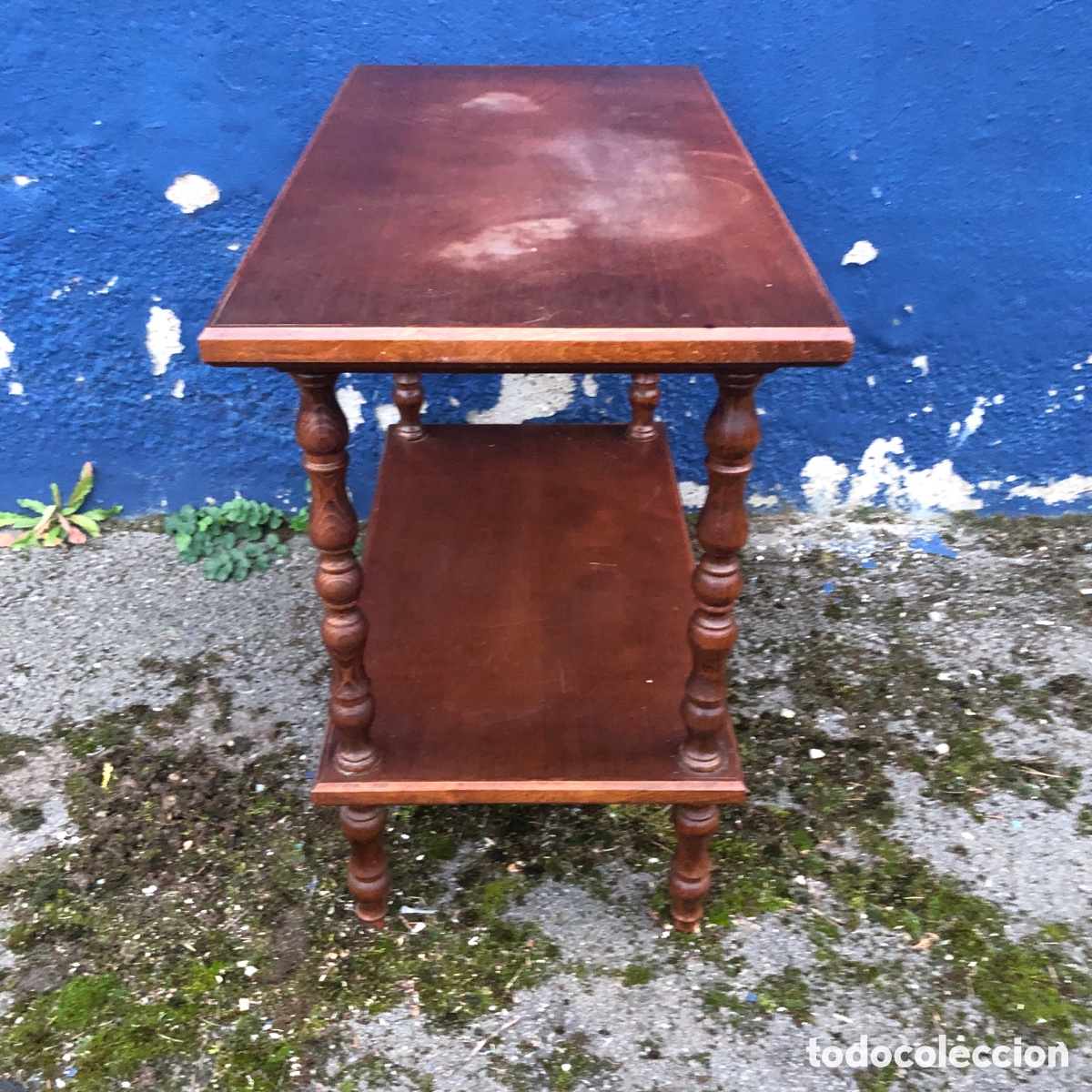 Antig&uuml;edades: ANTIGUA MESA AUXILIAR - Foto 7