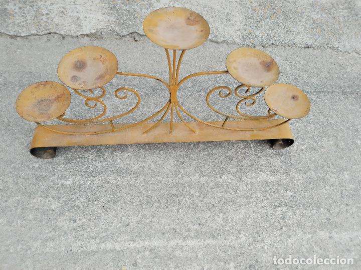 Antig&uuml;edades: candelabro de forja - Foto 6
