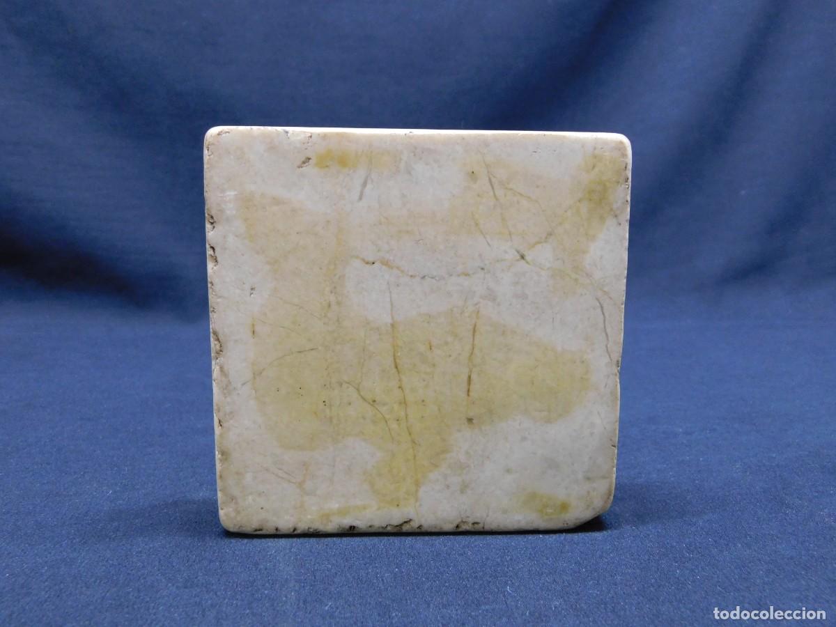 Antig&uuml;edades: AZULEJO ROSTRO MEDIEVAL - Foto 3