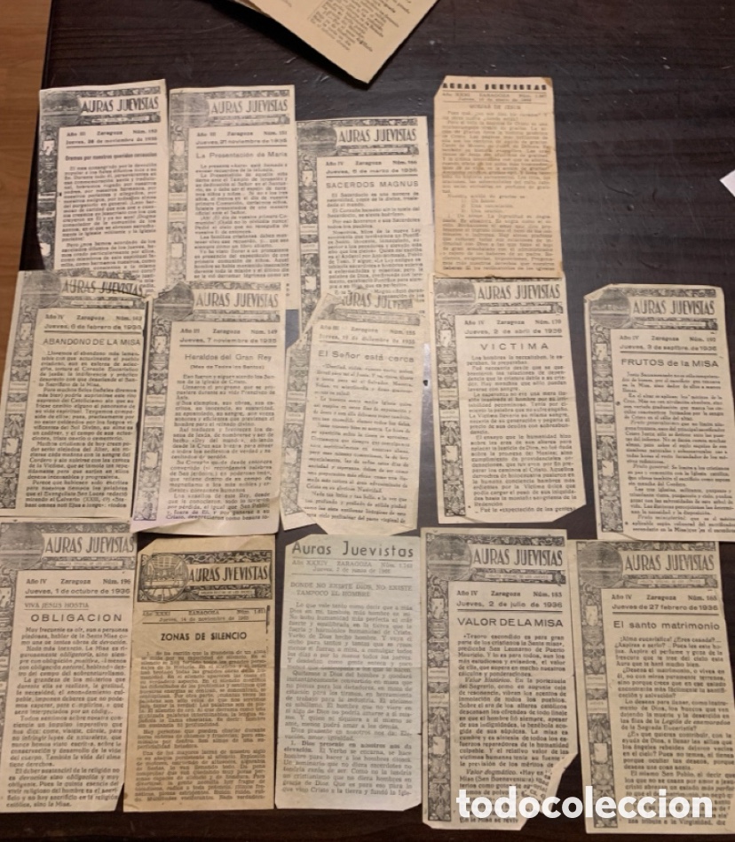 Antig&uuml;edades: Documentos Religi&oacute;n religiosos Bulas / oraciones - Foto 16
