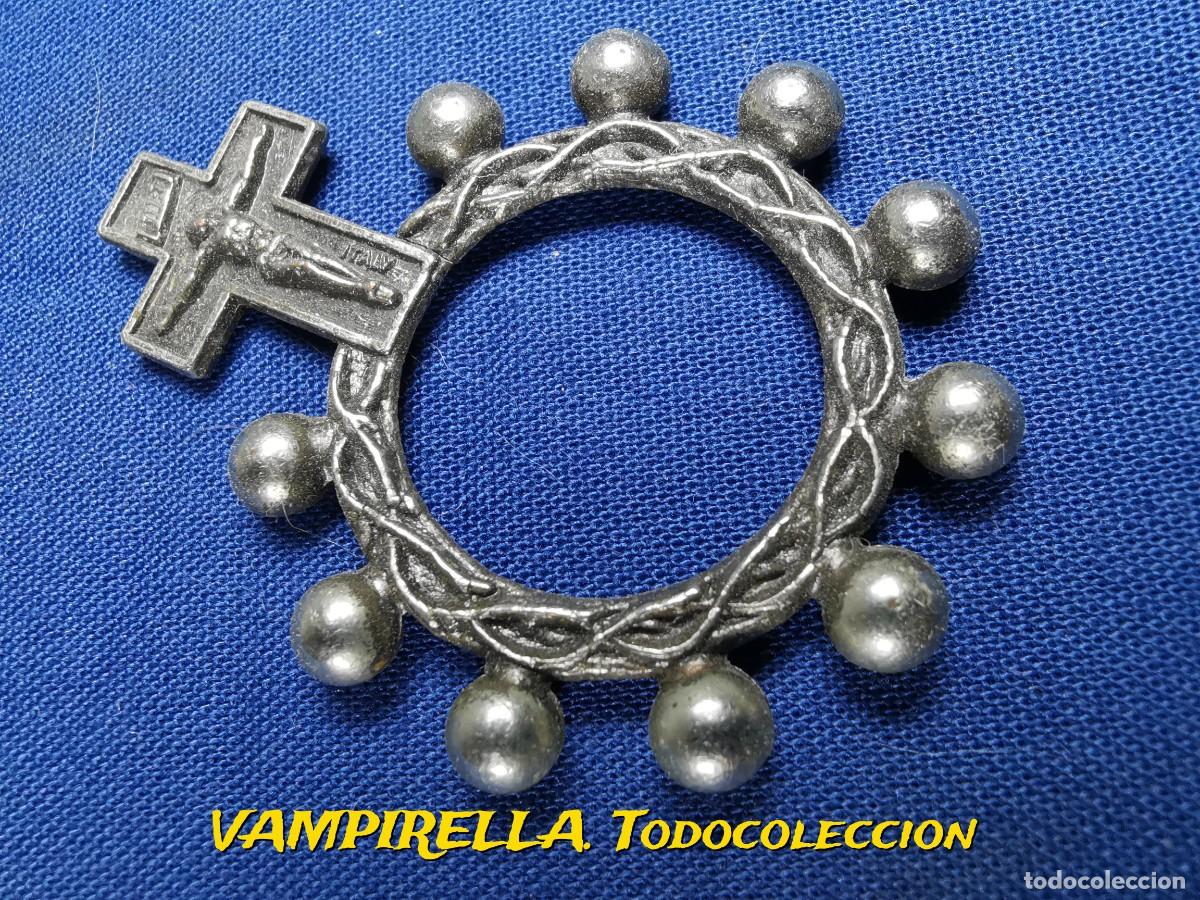 Antig&uuml;edades: ROSARIO DE DEDO-PLATA DE LEY 925 - Foto 3