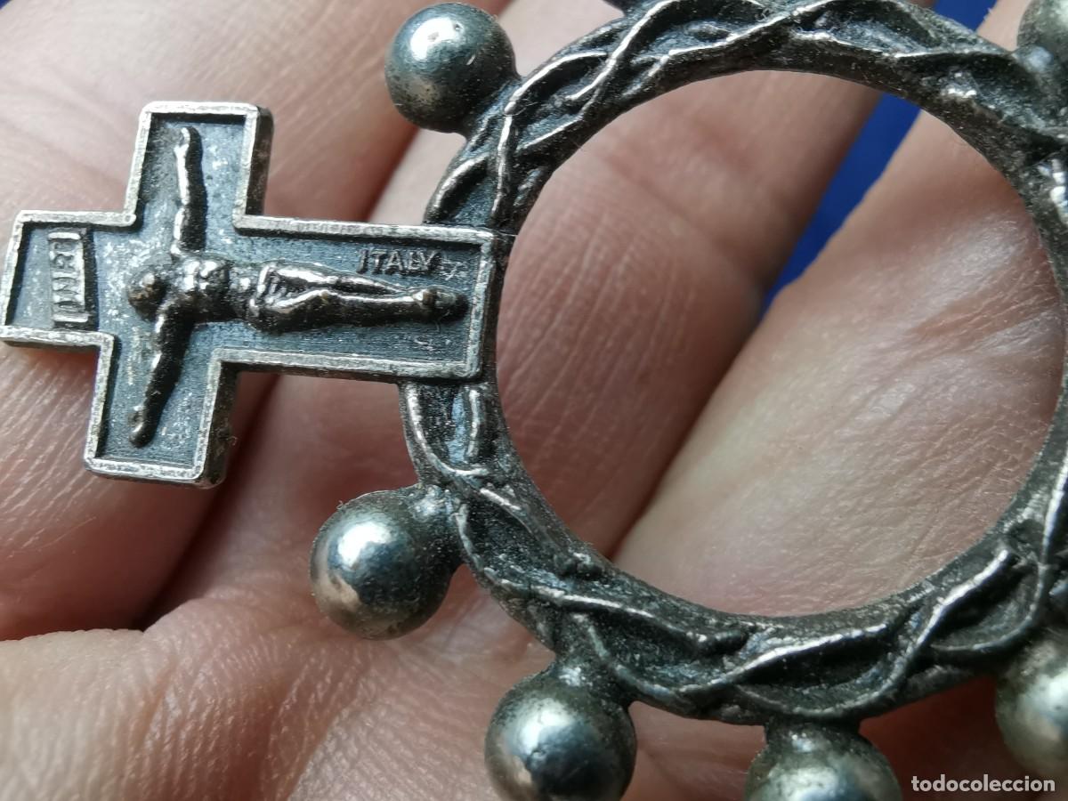 Antig&uuml;edades: ROSARIO DE DEDO-PLATA DE LEY 925 - Foto 6