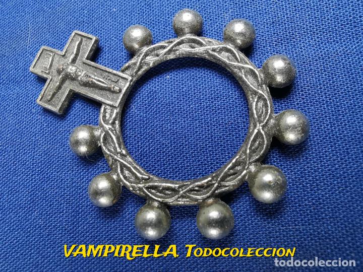 Antig&uuml;edades: ROSARIO DE DEDO-PLATA DE LEY 925 - Foto 1