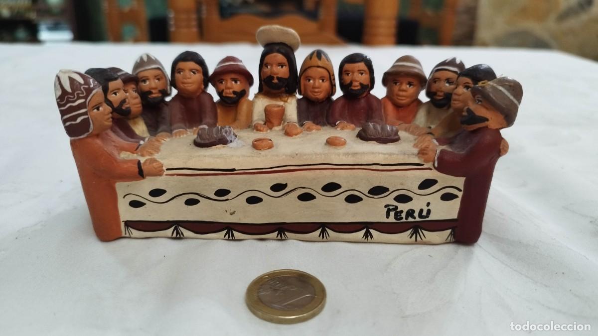 Antig&uuml;edades: Ultima cena de per&uacute; en barro. - Foto 1