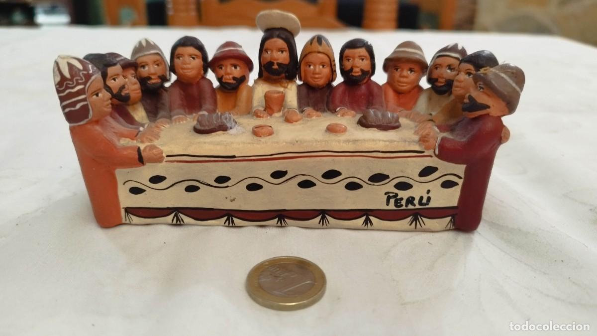 Antig&uuml;edades: Ultima cena de per&uacute; en barro. - Foto 3