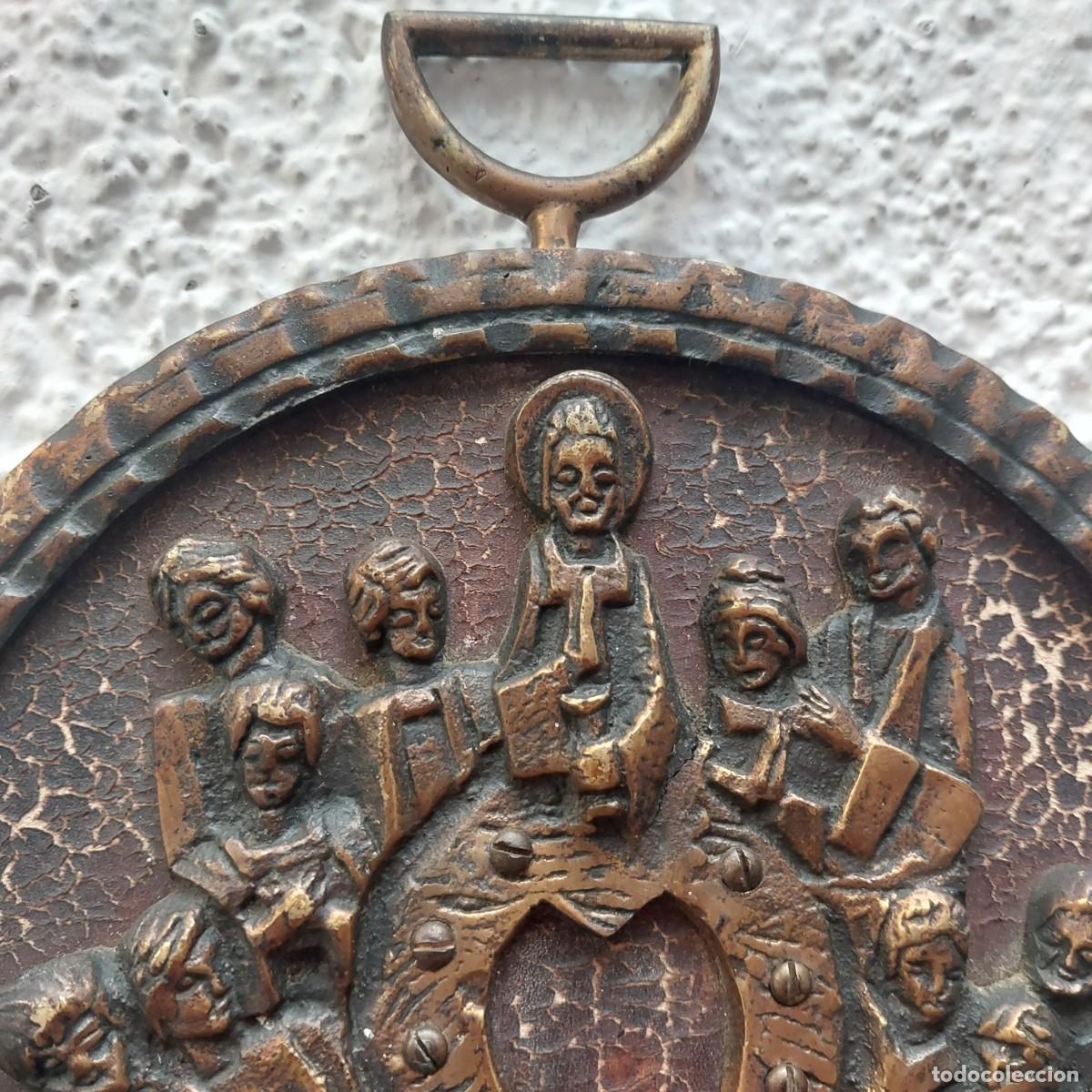 Antig&uuml;edades: SANTA CENA EN BRONCE VINTAGE - Foto 3