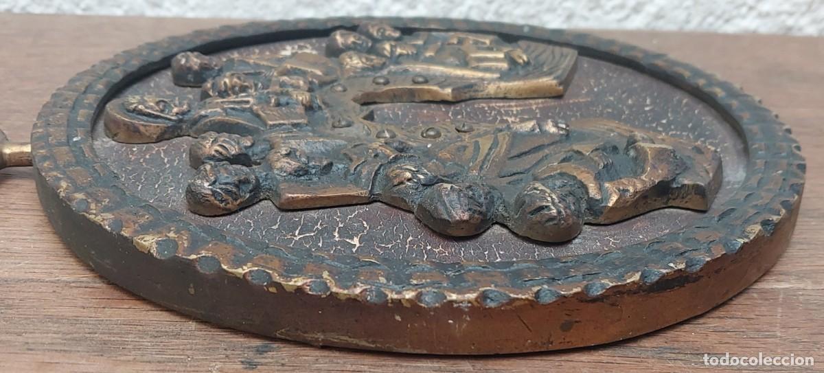 Antig&uuml;edades: SANTA CENA EN BRONCE VINTAGE - Foto 5