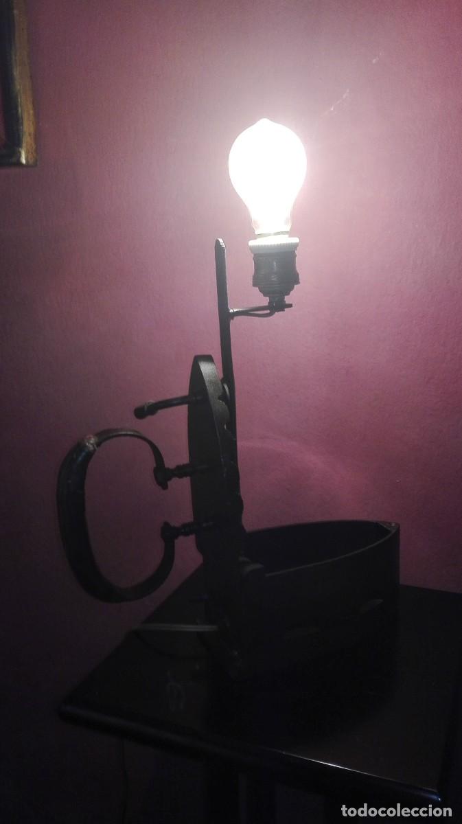Antig&uuml;edades: ANTIGUA LAMPARA PLANCHA - Foto 3
