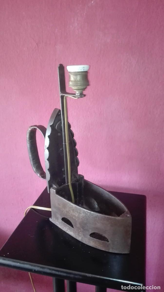 Antig&uuml;edades: ANTIGUA LAMPARA PLANCHA - Foto 5