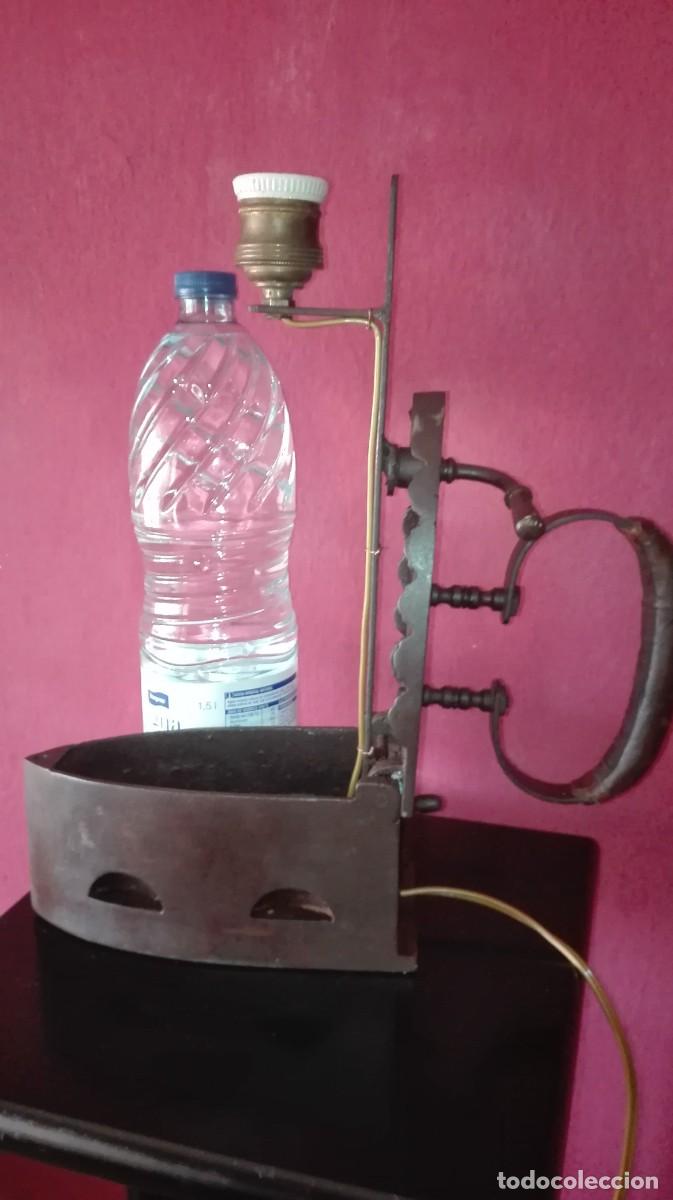 Antig&uuml;edades: ANTIGUA LAMPARA PLANCHA - Foto 7