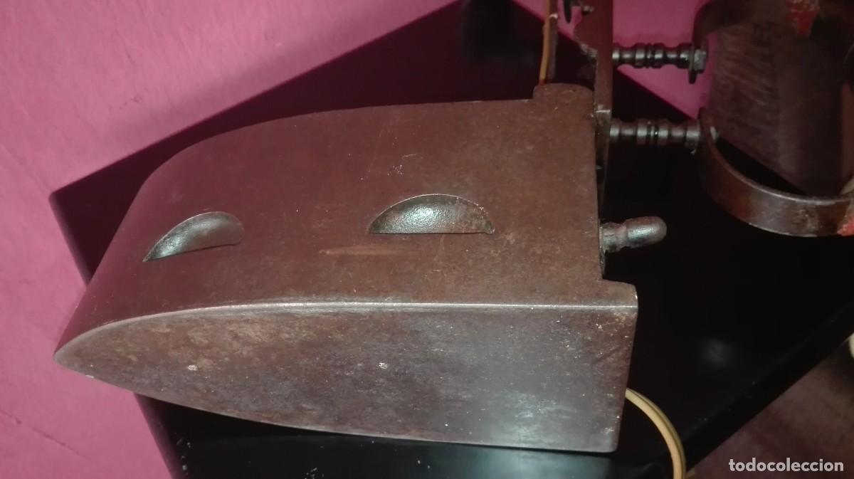 Antig&uuml;edades: ANTIGUA LAMPARA PLANCHA - Foto 18