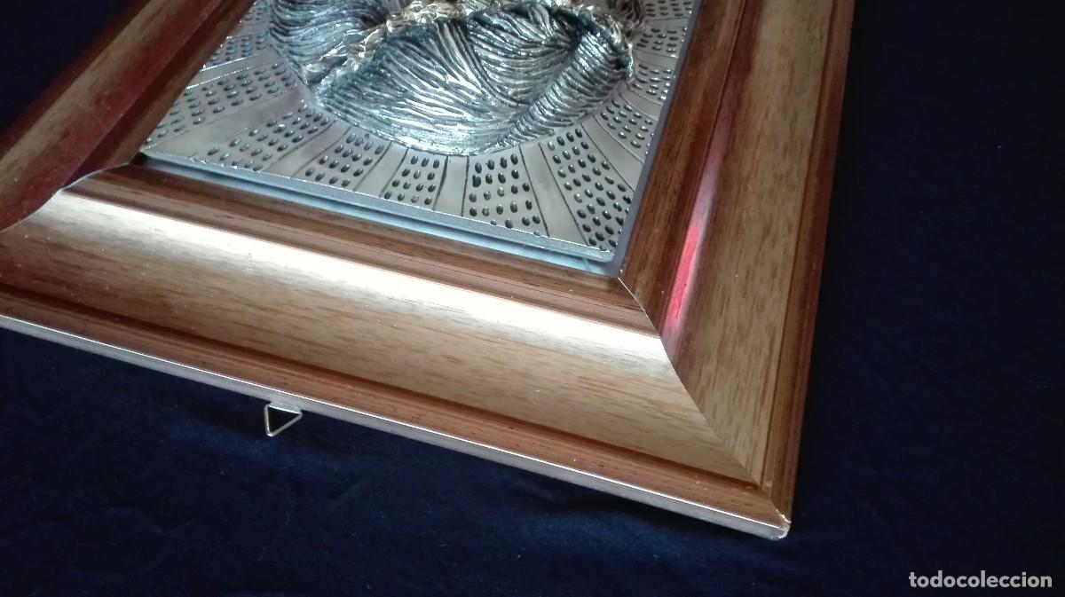 Antig&uuml;edades: CUADRO ROSTRO CRISTO (BA&Ntilde;ADO EN PLATA) - Foto 14