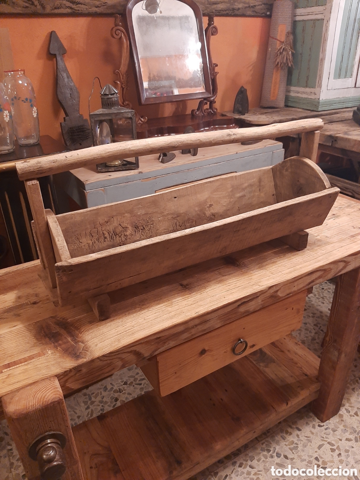 Antig&uuml;edades: Comedero antiguo animales - Foto 1