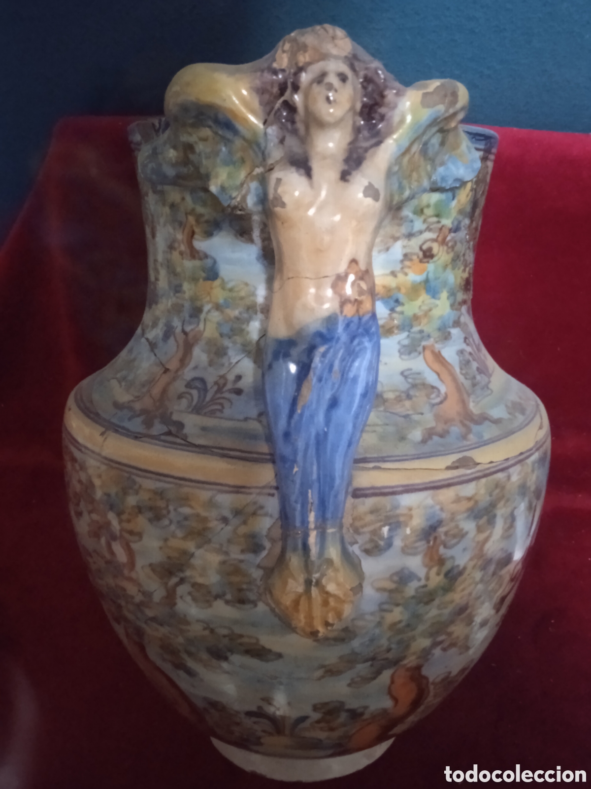 Antig&uuml;edades: Cer&aacute;mica de talavera - Foto 2