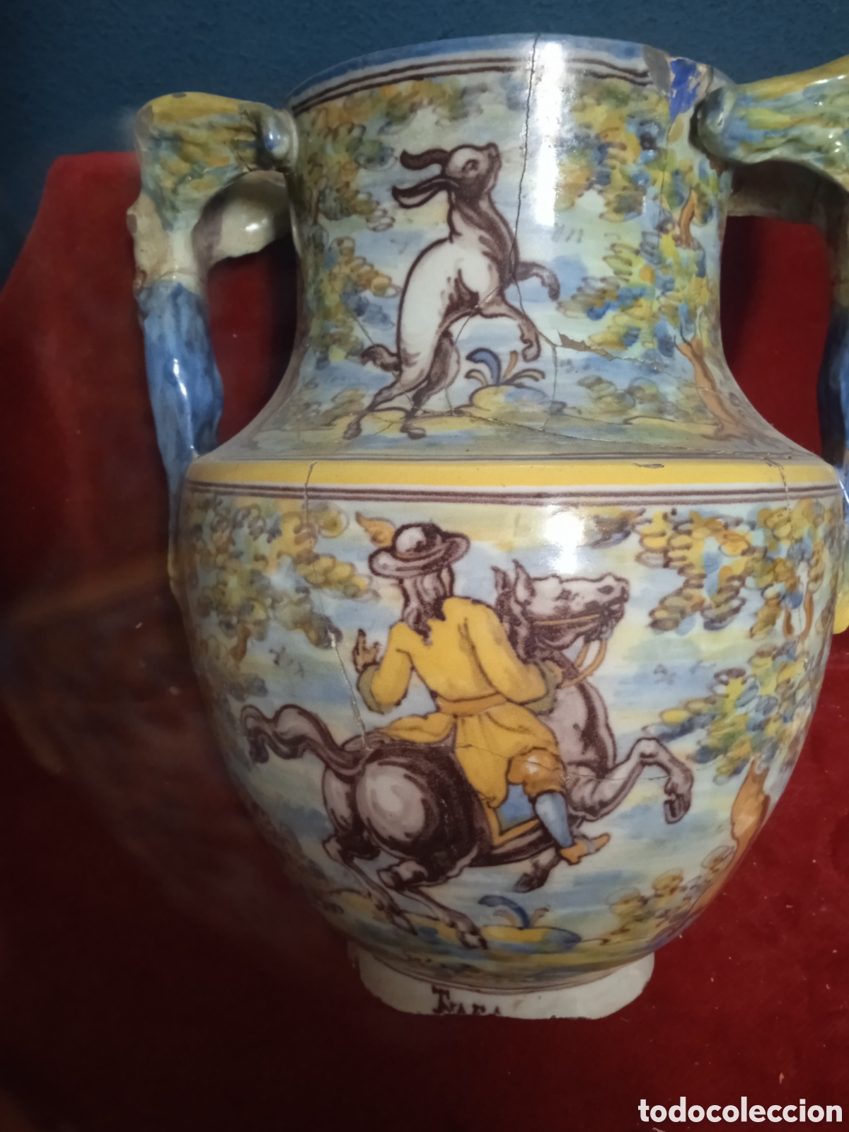 Antig&uuml;edades: Cer&aacute;mica de talavera - Foto 3