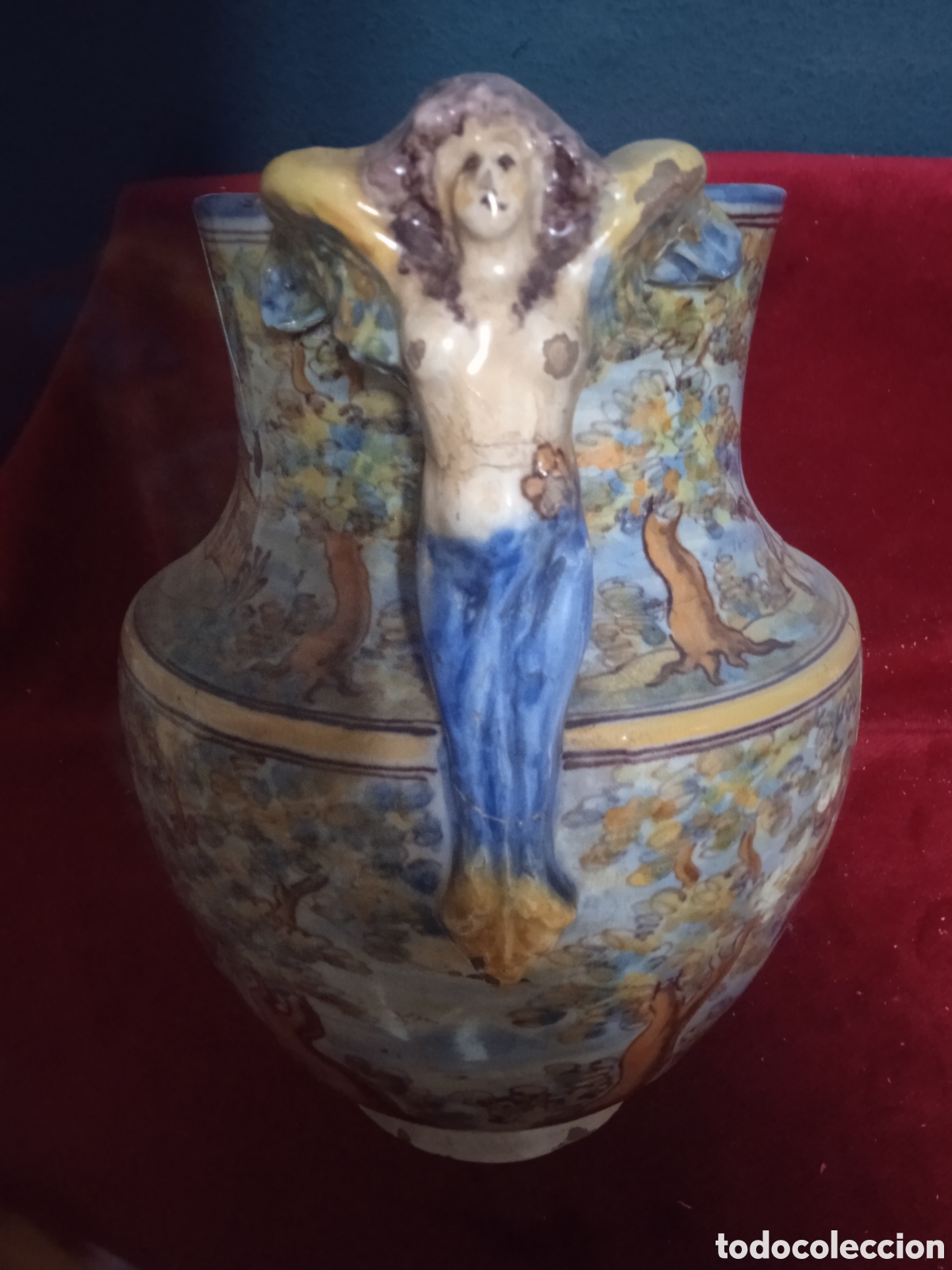 Antig&uuml;edades: Cer&aacute;mica de talavera - Foto 4