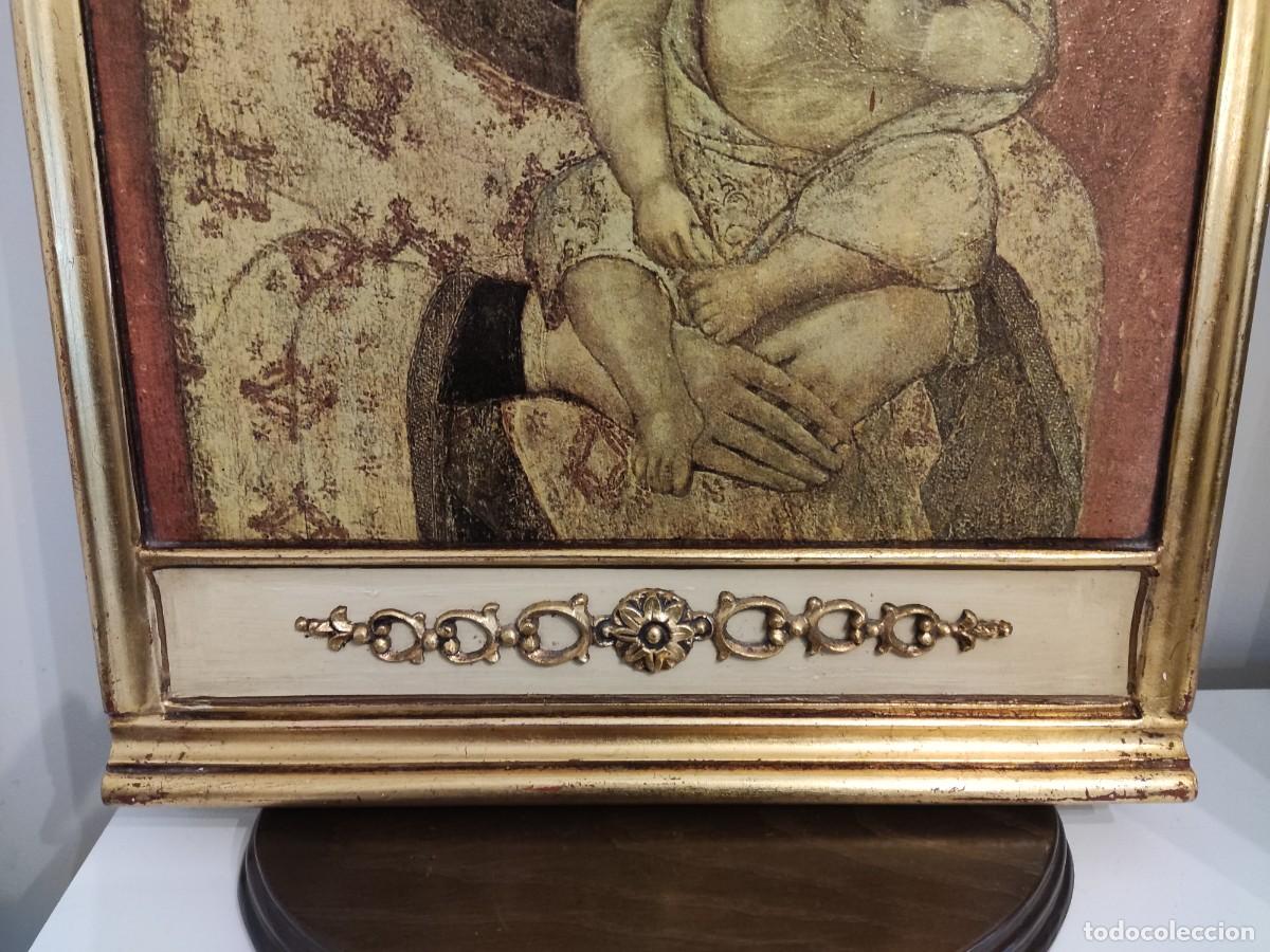 Antig&uuml;edades: RETABLO MADERA VIRGEN NI&Ntilde;O - Foto 5