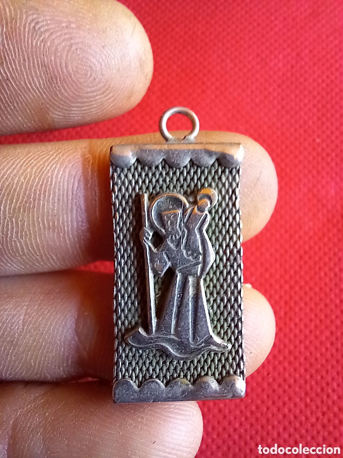 Antig&uuml;edades: COLGANTE RELIGIOSO CURIOSO - Foto 1