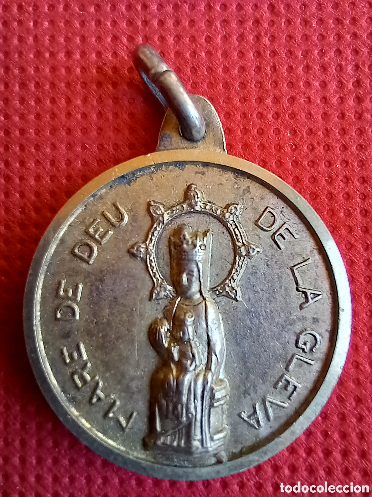 Antig&uuml;edades: MEDALLA MARE DE DEU DE LA GLEVA - Foto 2