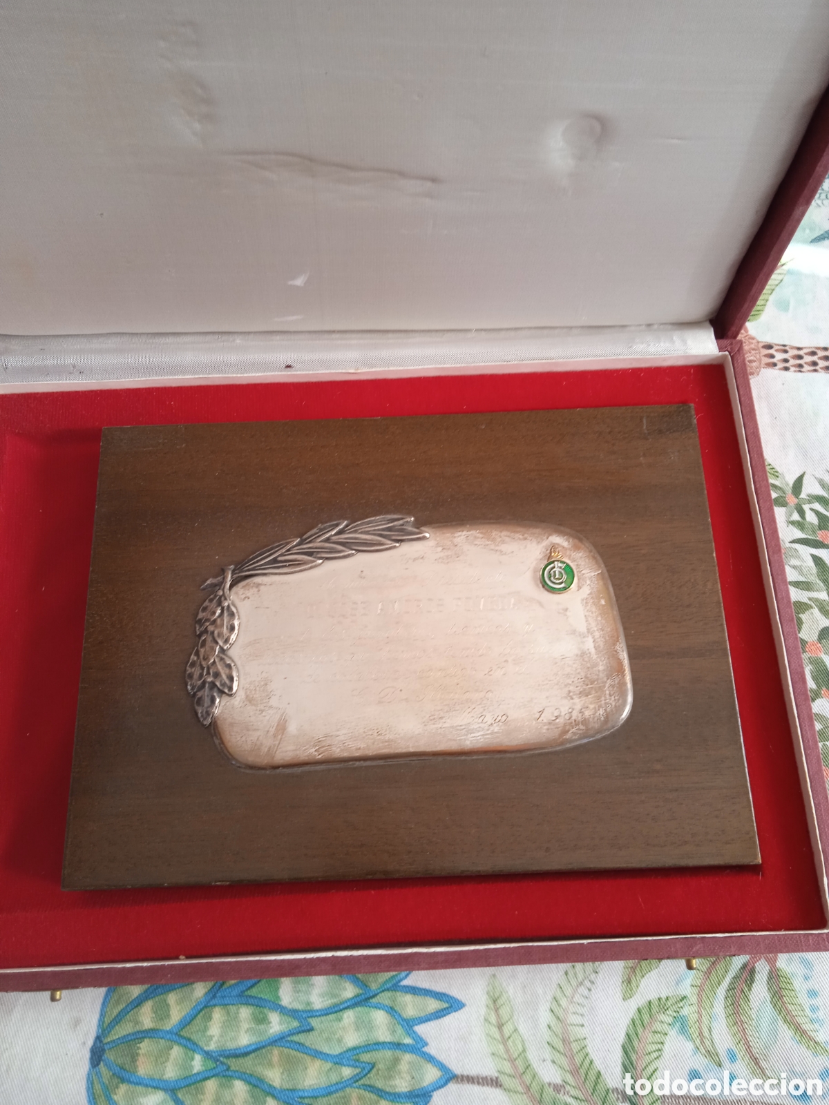Antig&uuml;edades: Placa de plata del ilicitano - Foto 2