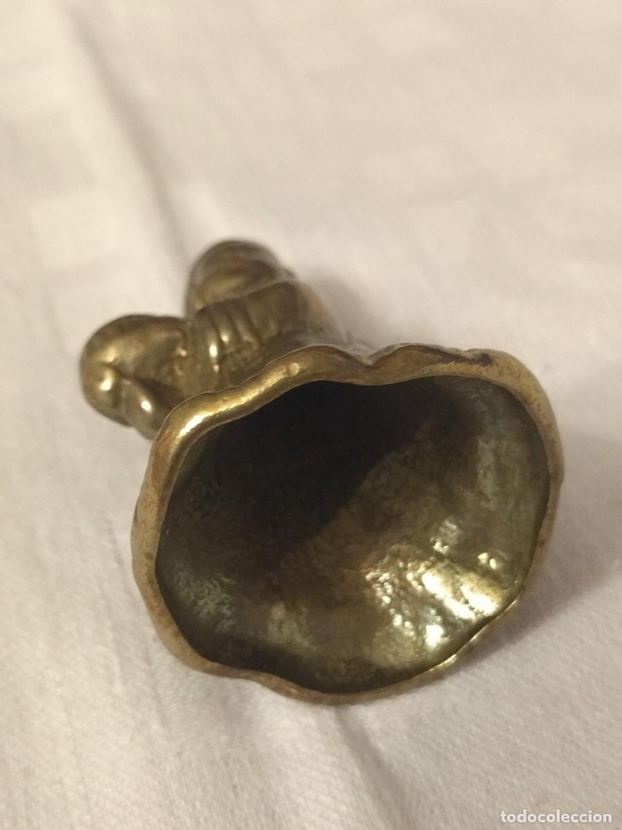 Antig&uuml;edades: Peque&ntilde;o &aacute;ngel de bronce. - Foto 5