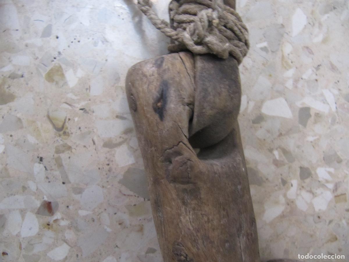 Antig&uuml;edades: ANTIGUO GANCHO DE MADERA - Foto 12