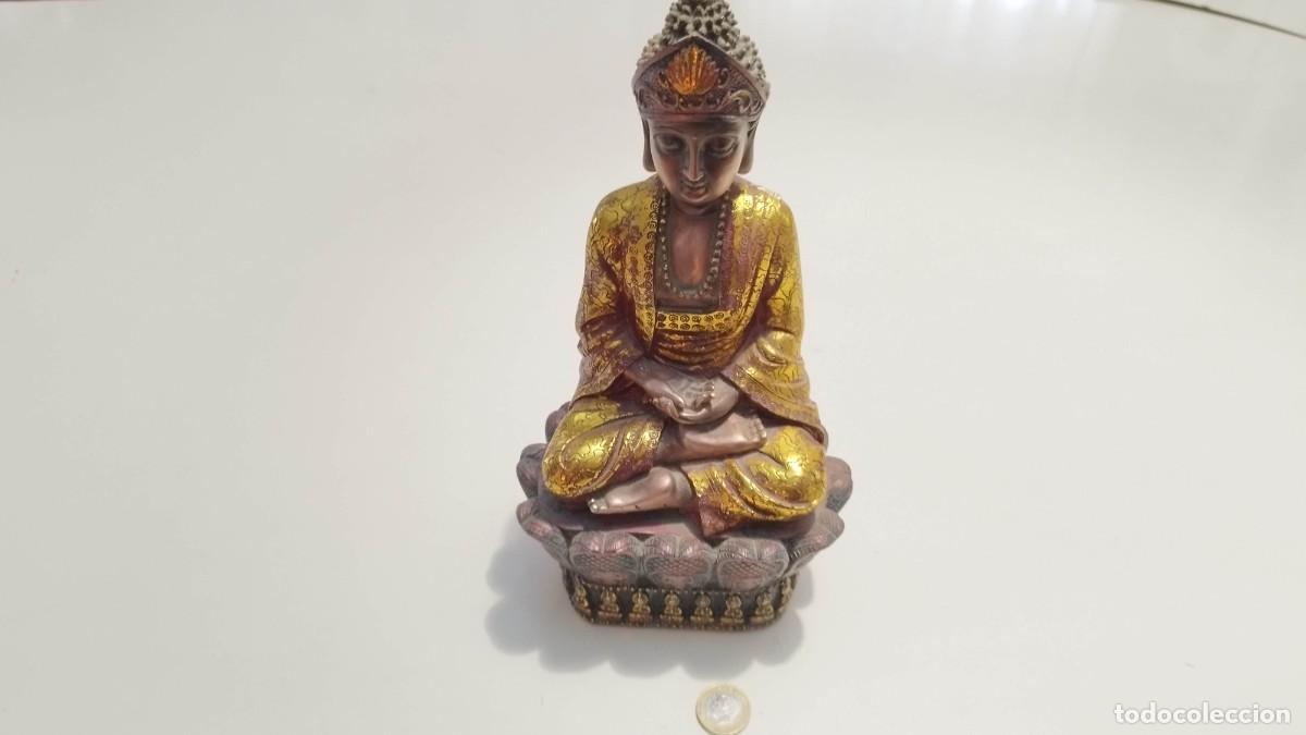 Antig&uuml;edades: Exotico Buda de resina - Foto 2