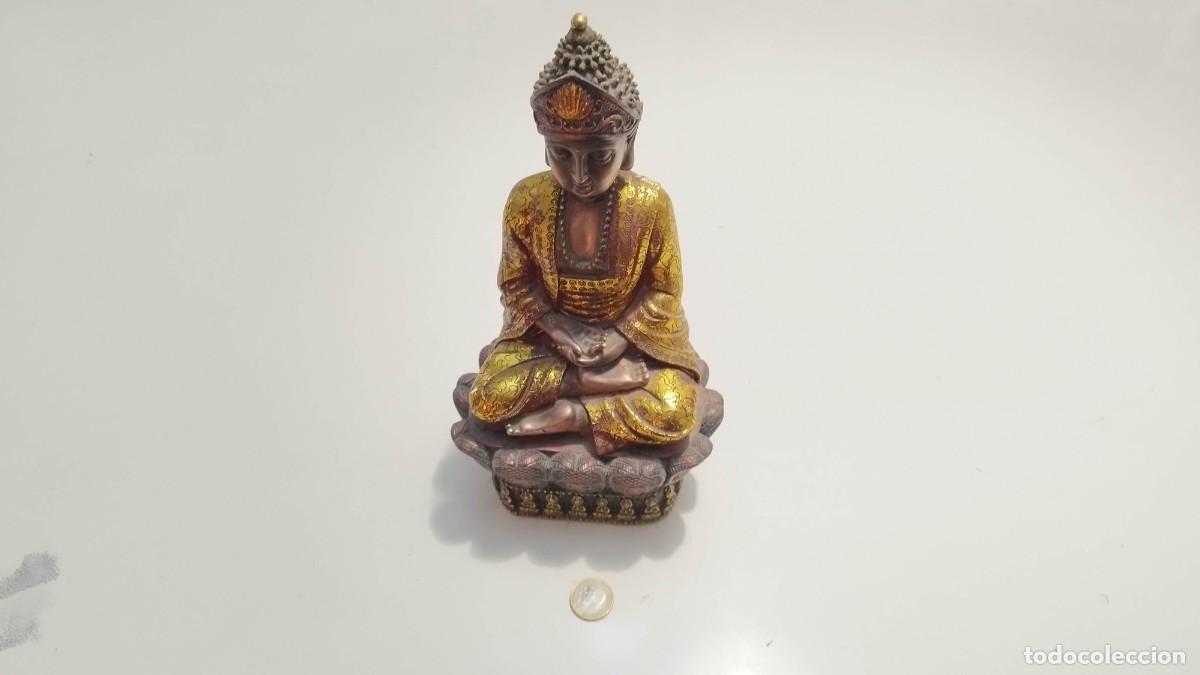 Antig&uuml;edades: Exotico Buda de resina - Foto 3