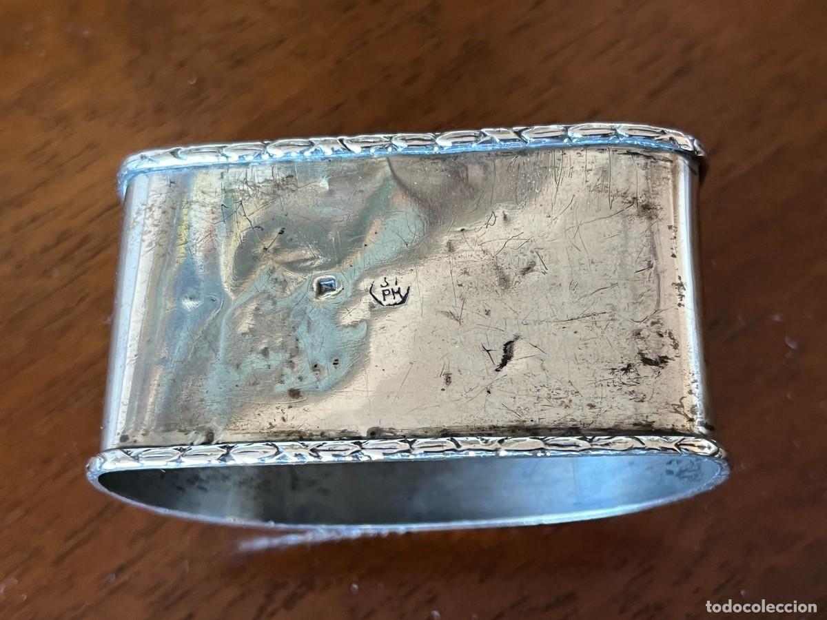 Antig&uuml;edades: SERVILLETERO DE PLATA - Foto 4