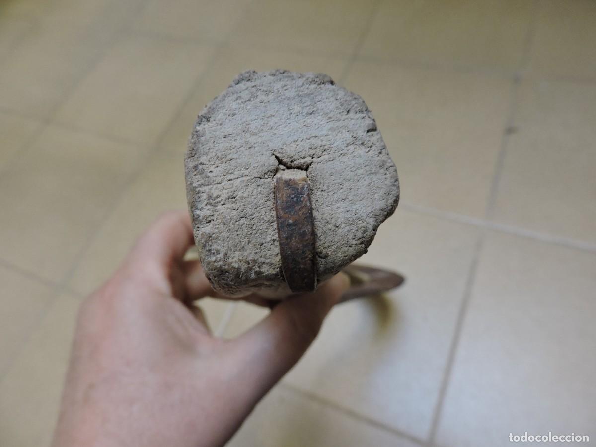 Antig&uuml;edades: ANTIGUA CORBILLA HOZ MANGO MADERA - Foto 7