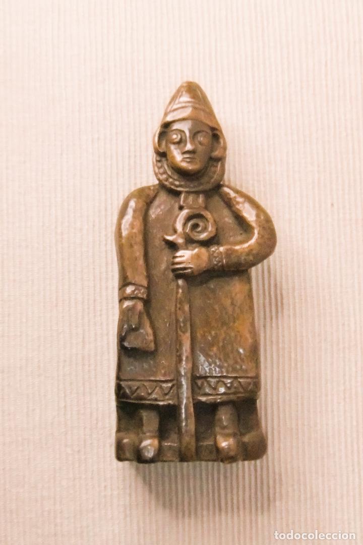 Antig&uuml;edades: IMAGEN DE ST. PATRICK EN RESINA Y BRONCE - Foto 8