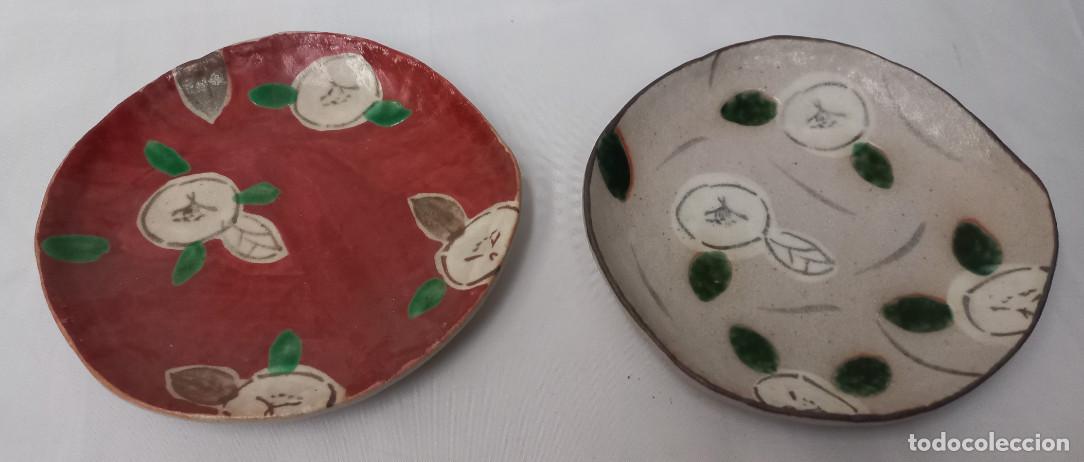 Antig&uuml;edades: 2 CURIOSOS PLATOS DE DISE&Ntilde;O - Foto 1