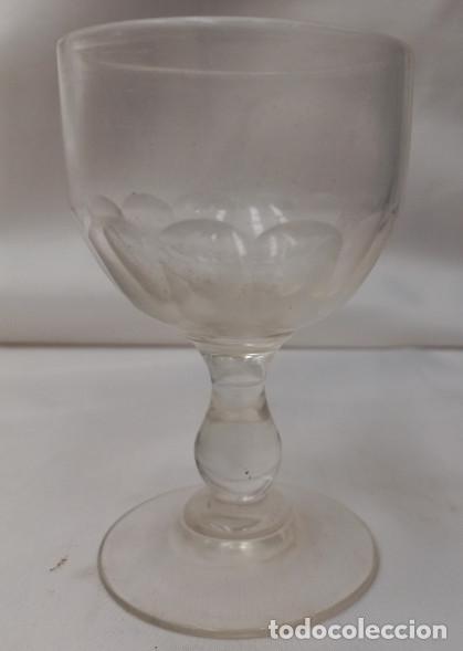 Antig&uuml;edades: ANTIGUA COPA PEQUE&Ntilde;A DE CRISTAL - Foto 2