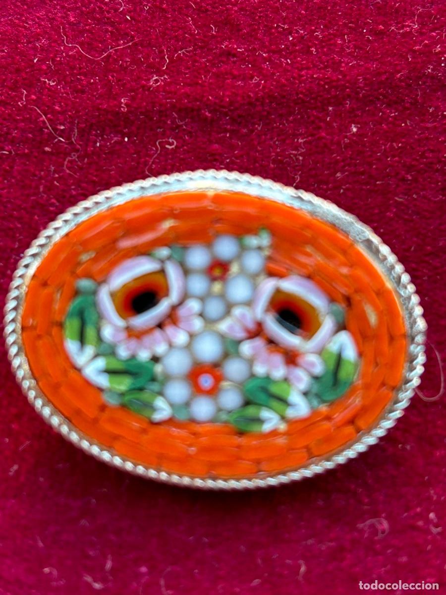 Antig&uuml;edades: Antiguo broche mosaico - Foto 2