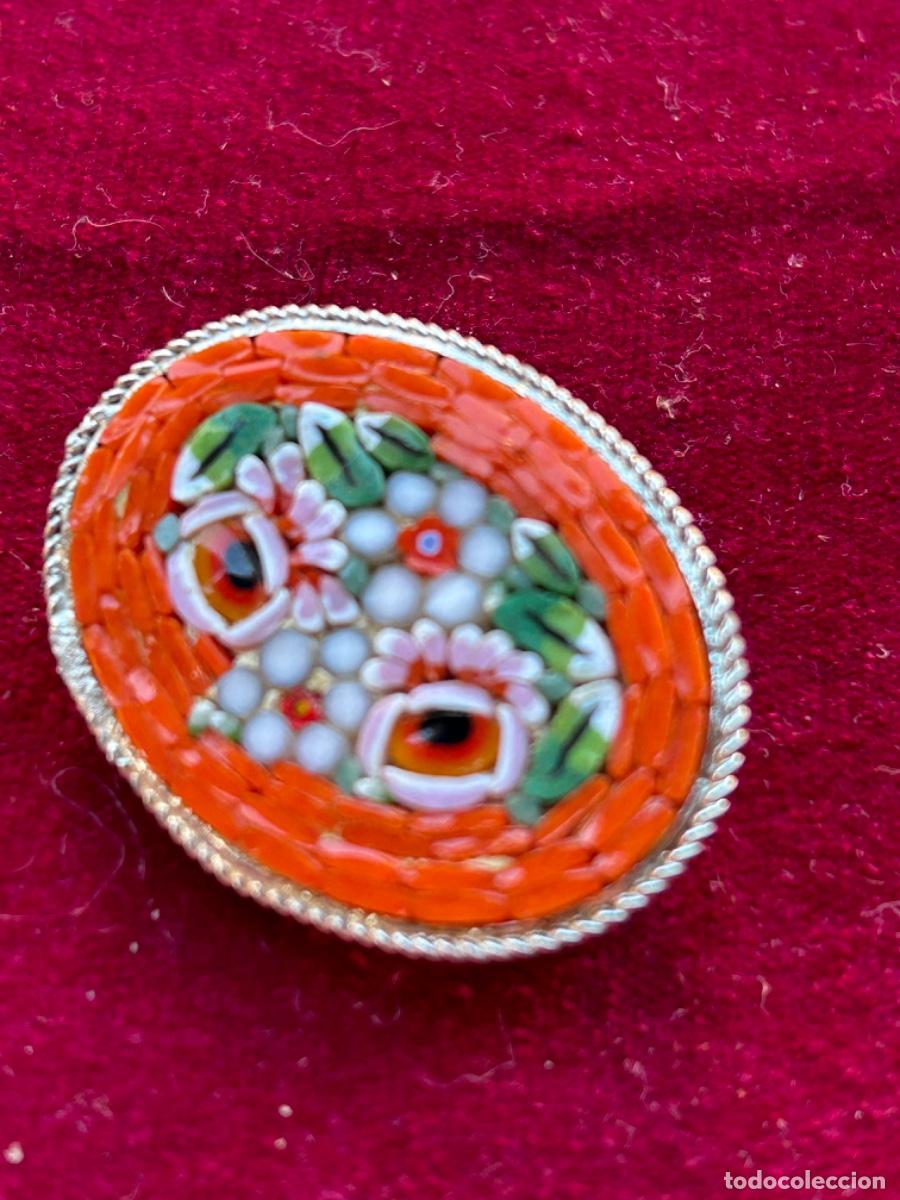 Antig&uuml;edades: Antiguo broche mosaico - Foto 3