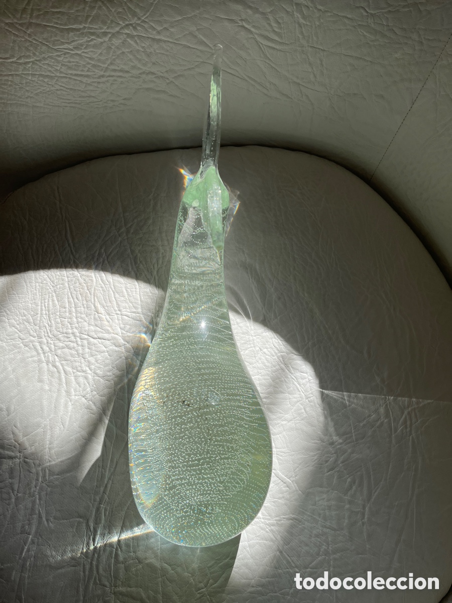 Antig&uuml;edades: Magn&iacute;fica ballena en cristal de Murano - Foto 3