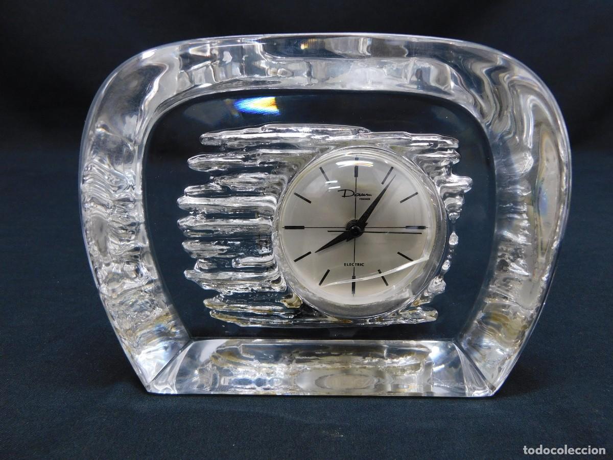 Antig&uuml;edades: RELOJ SOBREMESA - CRISTAL DAUM - Foto 1