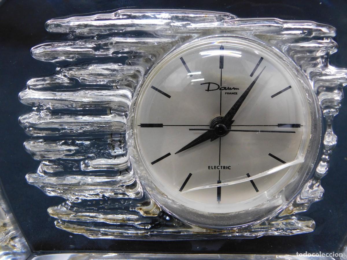 Antig&uuml;edades: RELOJ SOBREMESA - CRISTAL DAUM - Foto 2