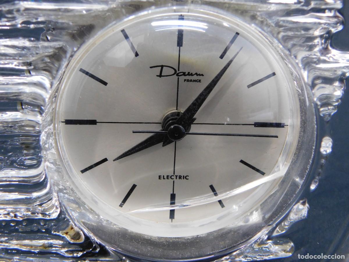 Antig&uuml;edades: RELOJ SOBREMESA - CRISTAL DAUM - Foto 3