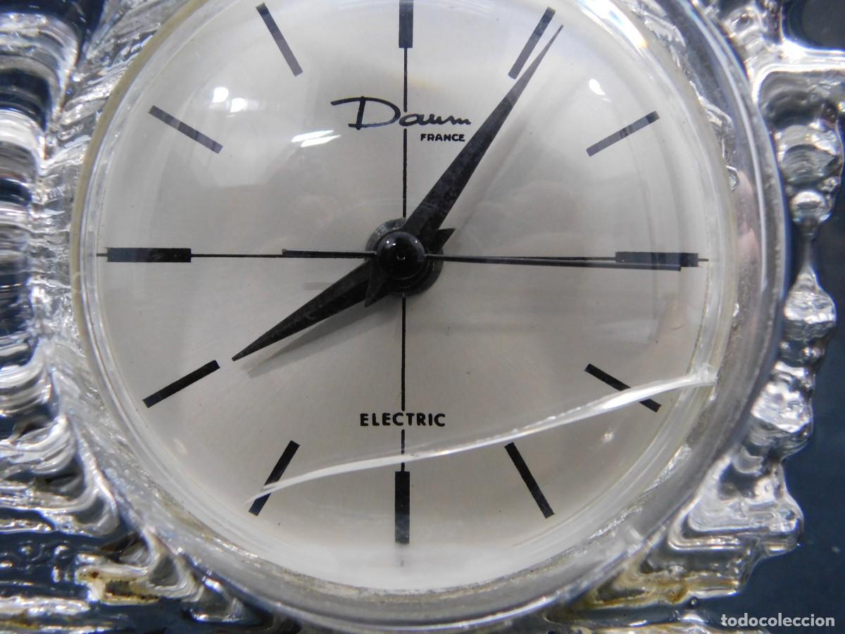 Antig&uuml;edades: RELOJ SOBREMESA - CRISTAL DAUM - Foto 4