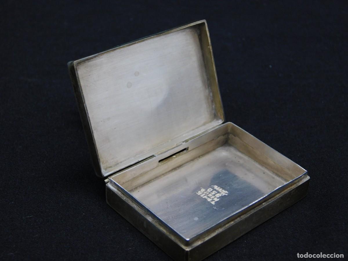 Antig&uuml;edades: CAJA DE PLATA - PALOS DE GOLF - Foto 8
