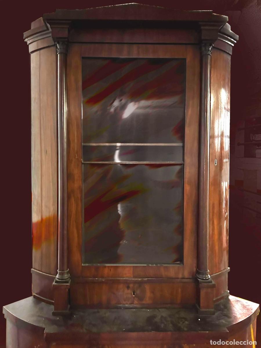 Antig&uuml;edades: mueble esquinero antiguo - Foto 5