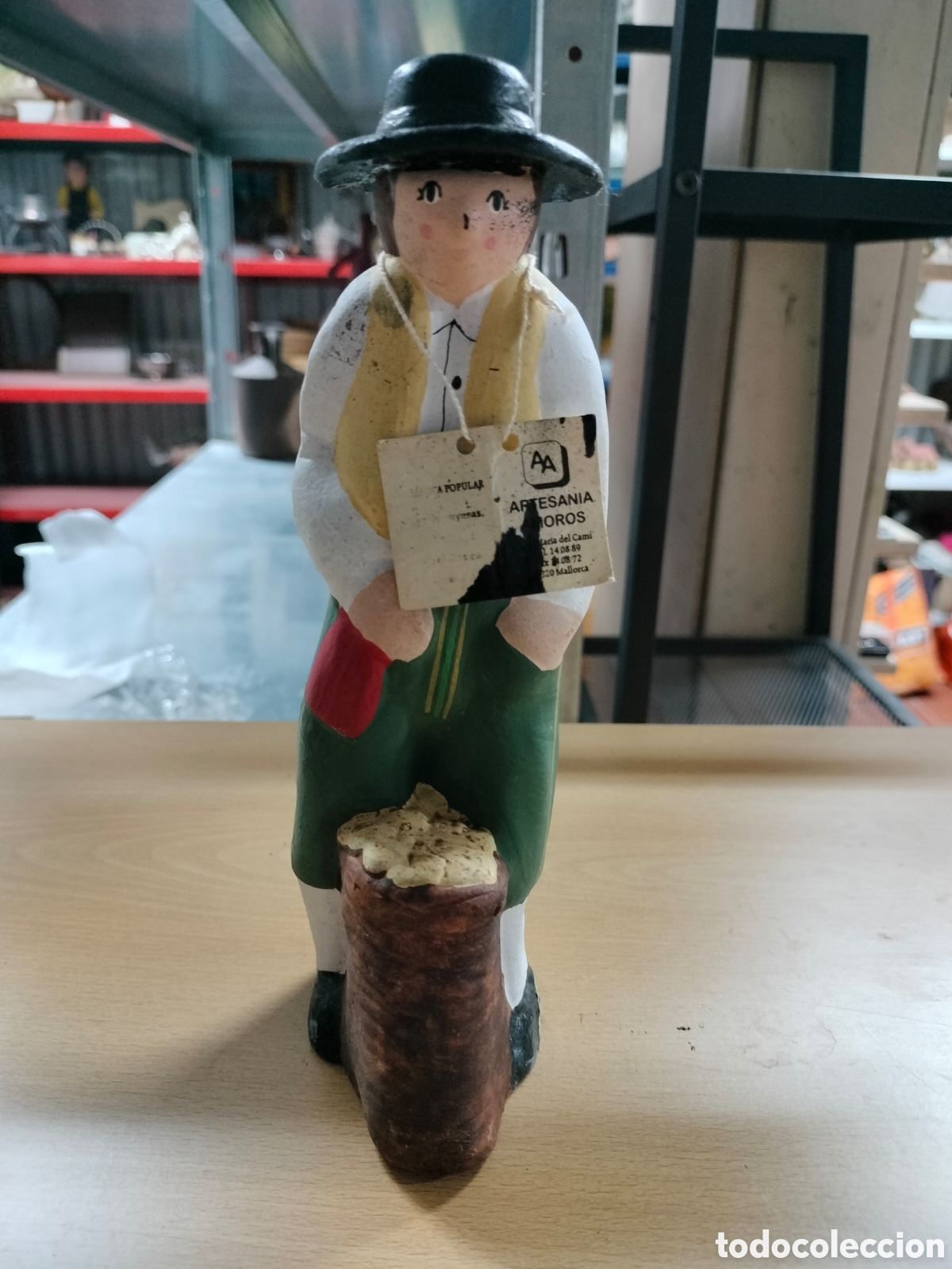 Antig&uuml;edades: Bonita figura de barro