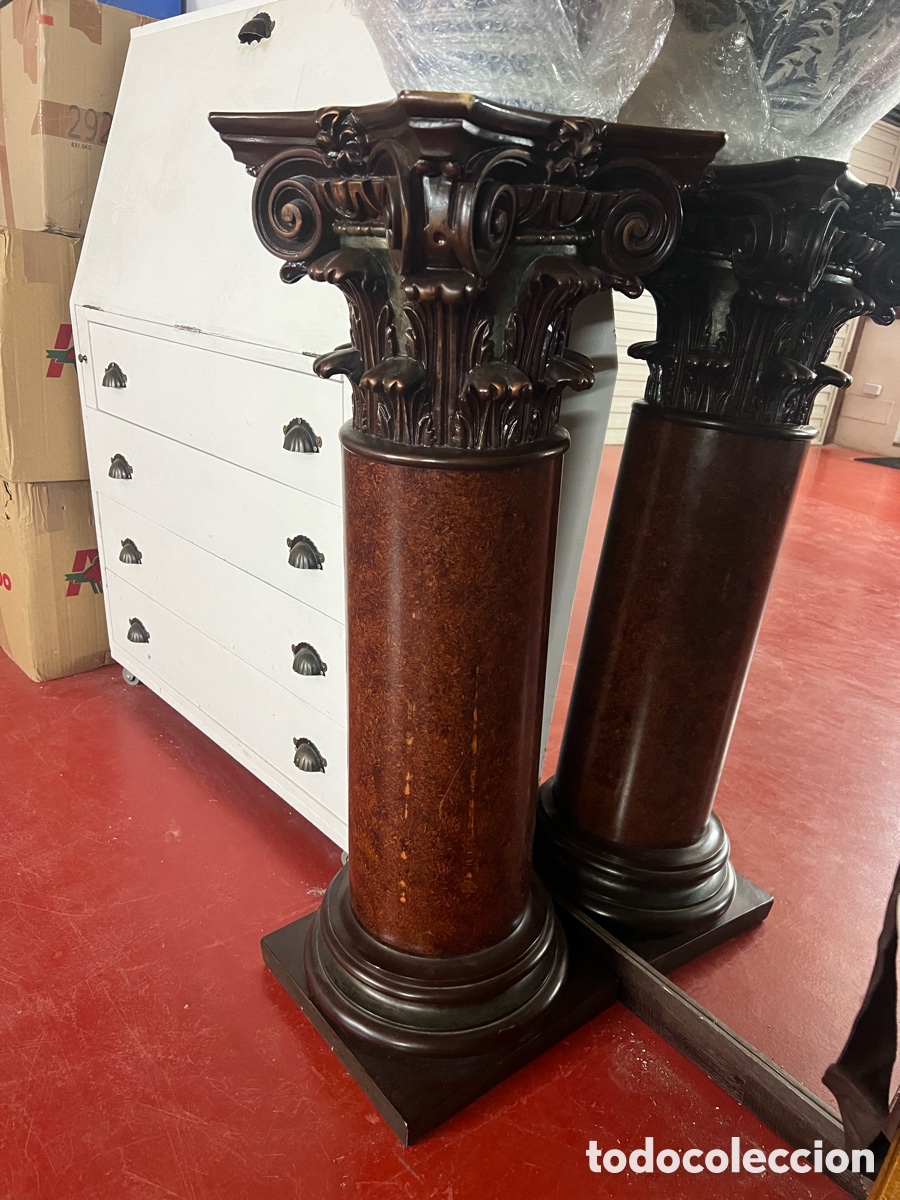 columna pedestal decorativo estilo corintio - Buy Other antique