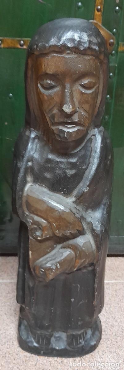 Antig&uuml;edades: 3 TALLAS DE MADERA - Foto 4