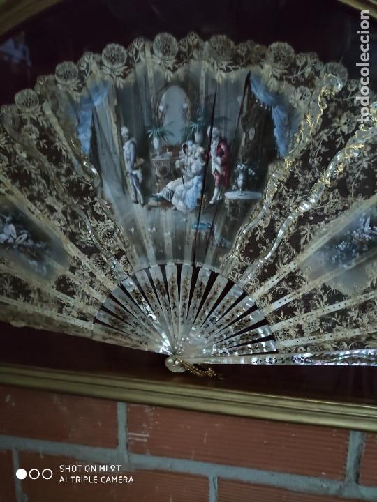 Antig&uuml;edades: abanico en su abaniquera - Foto 3