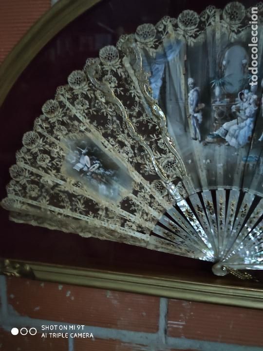 Antig&uuml;edades: abanico en su abaniquera - Foto 4