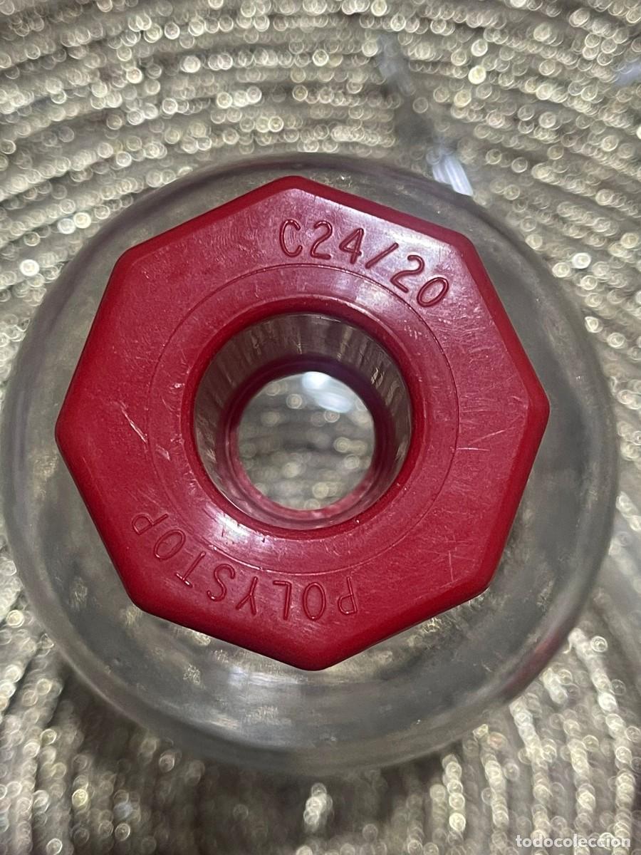 Antig&uuml;edades: BOTELLA DE CRISTAL LABORATORIO - Foto 2