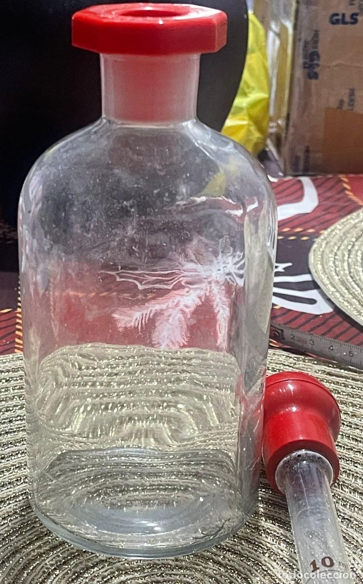 Antig&uuml;edades: BOTELLA DE CRISTAL LABORATORIO - Foto 5