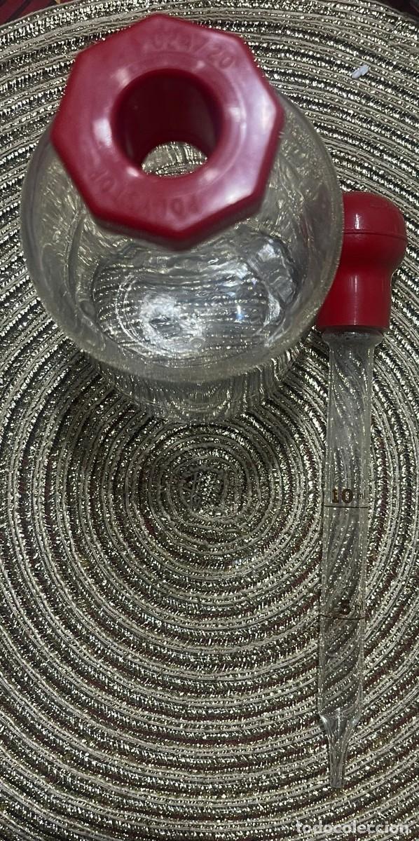 Antig&uuml;edades: BOTELLA DE CRISTAL LABORATORIO - Foto 7